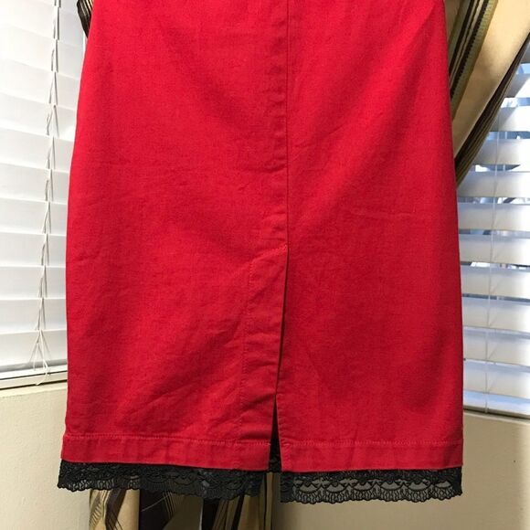 Retro Style Red and Black Dress by Lucky 13 - Picture 7 of 8